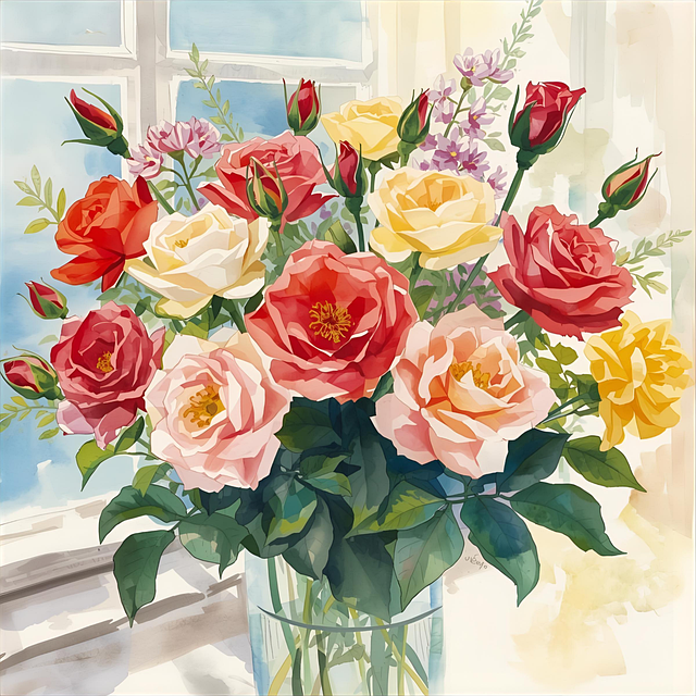 Roos, Roze Bloemen, Rozen, Bloemen