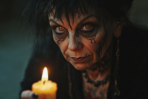 Free Witch Halloween illustration and picture