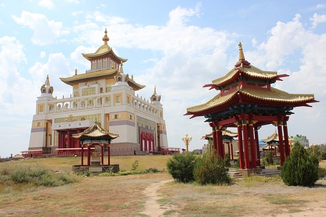Elista, Kalmykien, Buddhisme, Temple