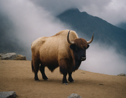 Free Yak Mongolia illustration and picture