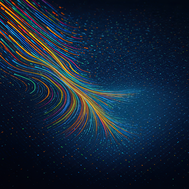 Free Data Flow Information Stream illustration and picture