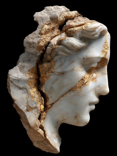 Free marble cameo classical illustration