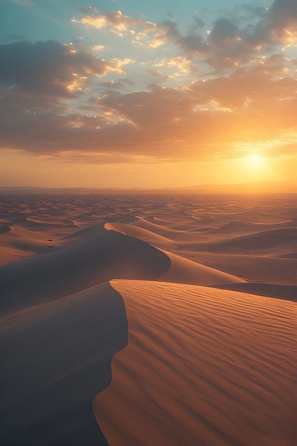 Free Desert Dunes Wallpaper illustration and picture