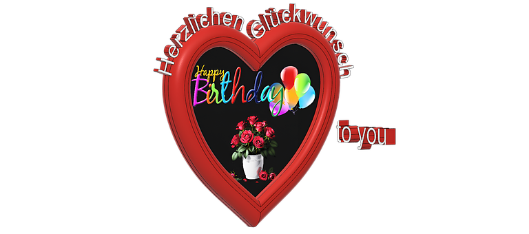 Free Heart Birthday Heart photo and picture