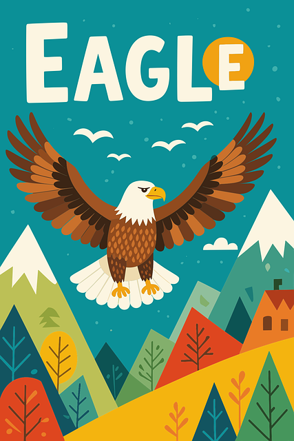 Águila, Pájaro, Montañas, Cielo