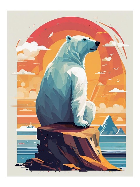 Free Bear Arctic vector and picture