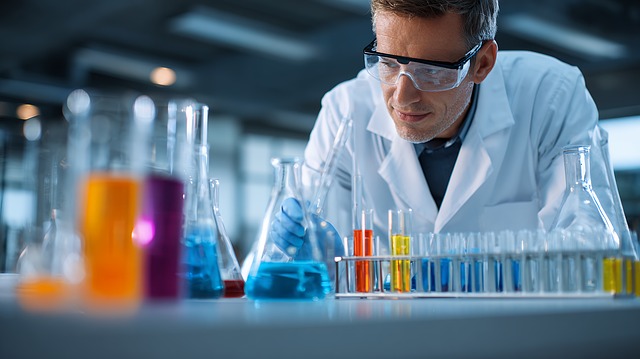 Free ai generated laboratory science illustration