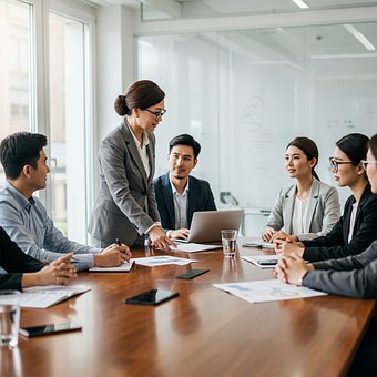 Free Conference Room Business Meeting illustration and picture