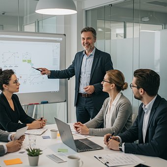 Free Presentation Business Meeting illustration and picture