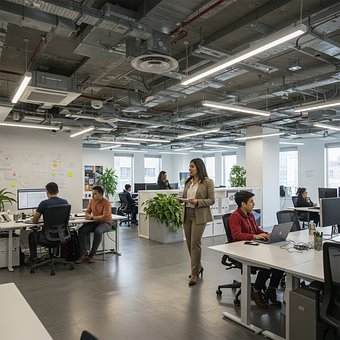 Free Office Modern illustration and picture