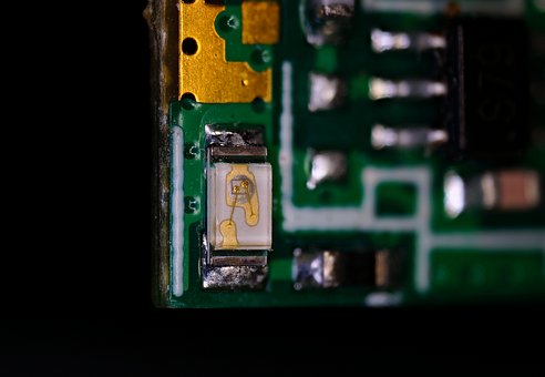 Conduziu, Pcb, Macro, Tecnologia