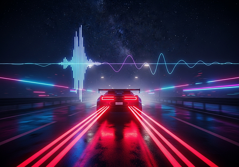 Free Cyber Punk Night View photo and picture