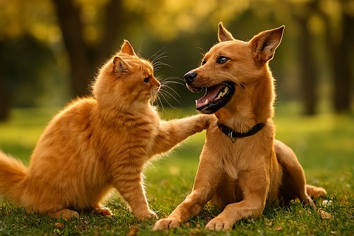 Kat Og Hund, Dyrevenskab