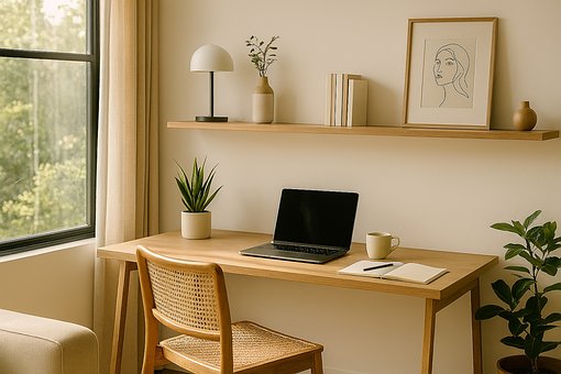Hjemmekontor, Minimalistisk Arbejdsplads