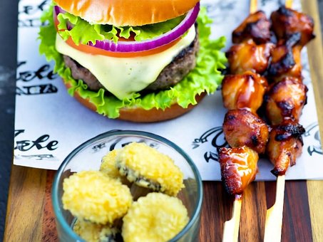 Burger, Cheeseburger, Carne, Frigarui