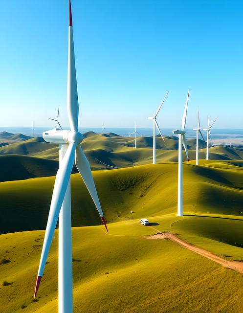 Windpark, Erneuerbare Energie, Windräder