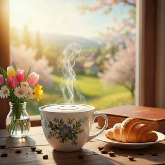 Free Cup Coffee illustration and picture