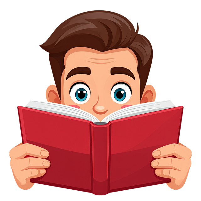 Free shy character cartoon character peeking illustration
