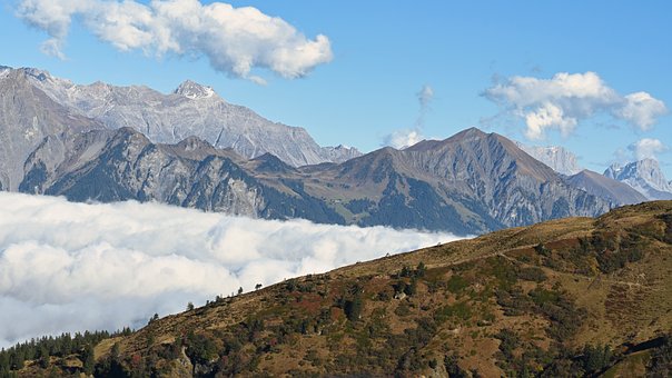 Free Fall Alps photo and picture