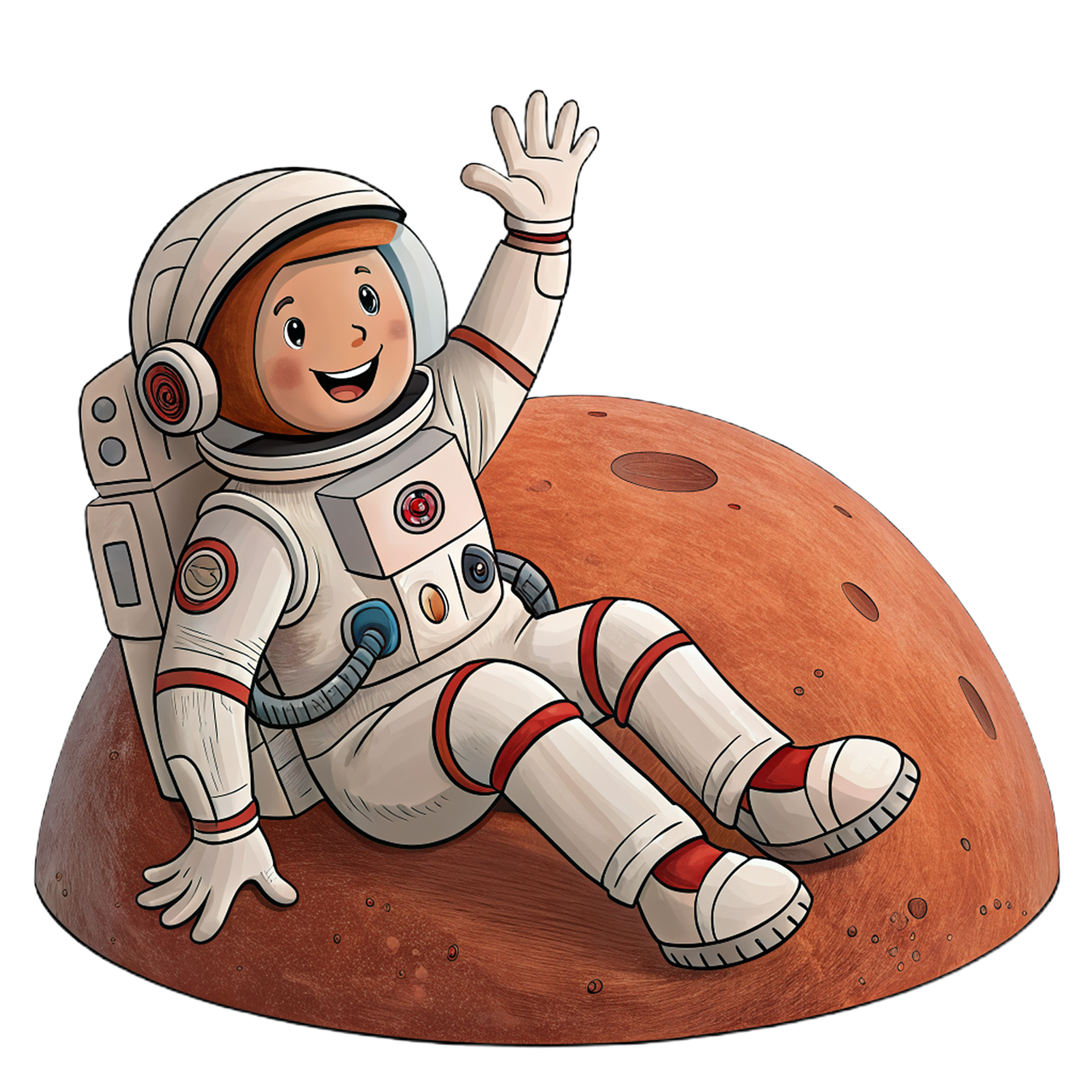 Astronaut Png Cartoon Free