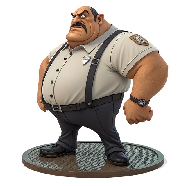 Free bouncer safety bodyguard illustration