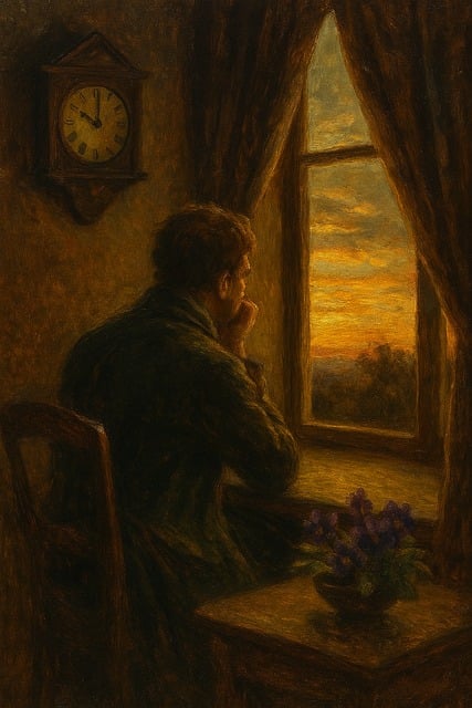 Free Alone Sad illustration and picture