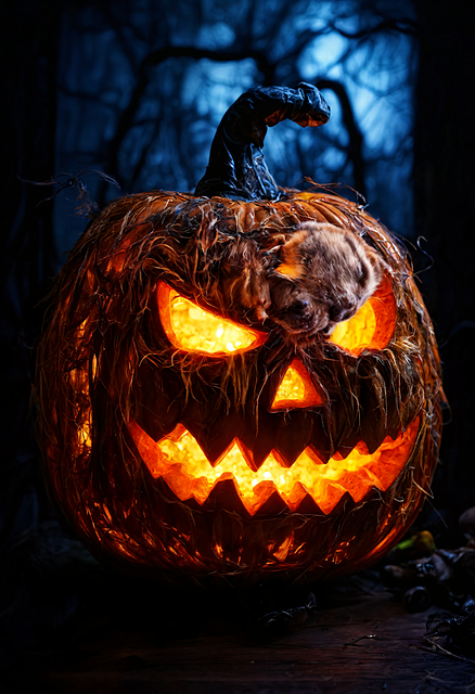 Free Haloween Scary illustration and picture