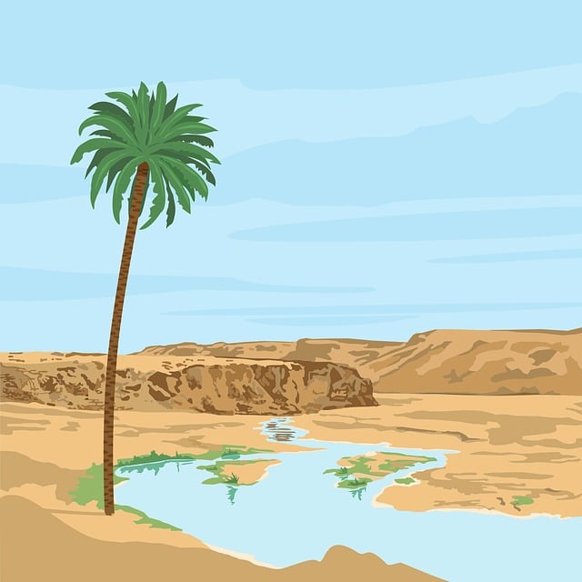 Free Desert Sahara vector and picture