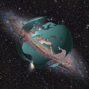 Terra, Natureza, Mapa Do Mundo, Globo