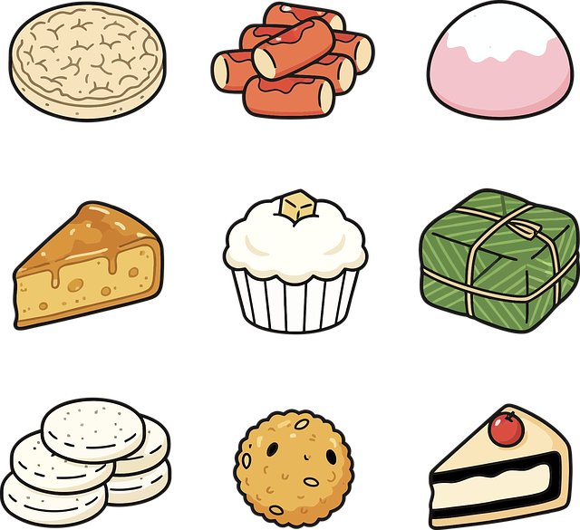 Download free HD stock image of Dessert Sweets Free dessert sweets pastry illustration
