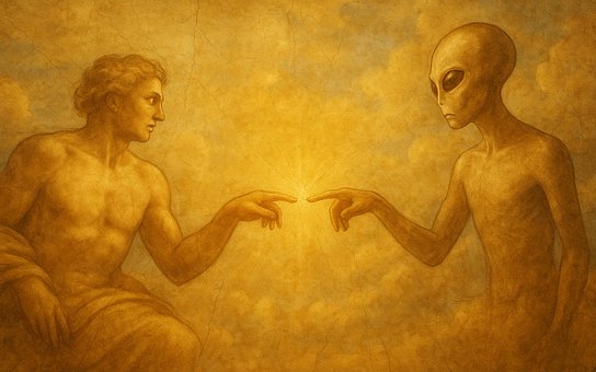 Gott, Hanuman, Außerirdischer, Ufo