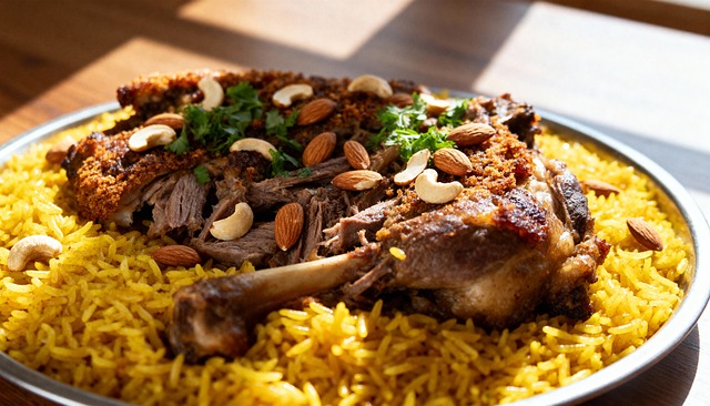 Kabsa, Reis, Lamm, Arabisch, Saudi