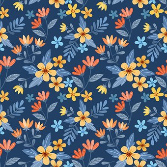 Floral, Natura, Flori, Proiecta, Desen