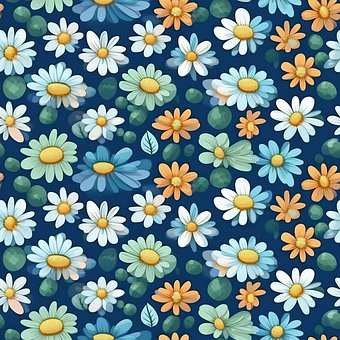Floral, Natura, Flori, Proiecta, Desen