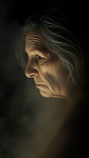 Gesicht, Alter, Gesicht Einer Alten Frau