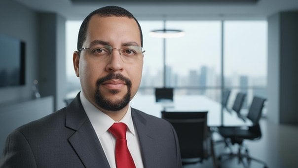 Free Executive Corporate Portrait illustration and picture