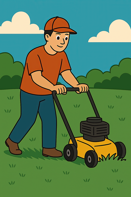 Mähen, Natur, Gras, Rasen, Rasenmäher
