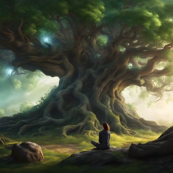 Free Tree Of Life Woman illustration and picture