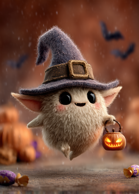 Halloween, Falle, Tåke, Skyggen, Lys