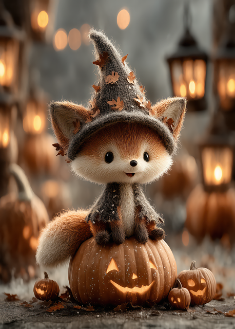 Halloween, Falle, Tåke, Skyggen, Lys