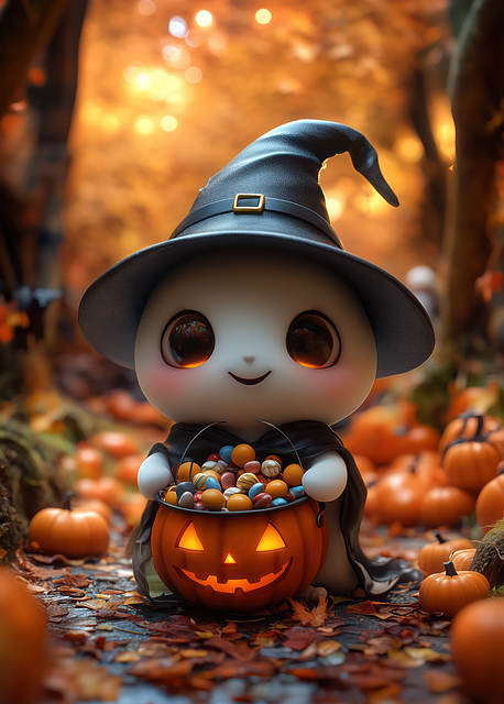 Halloween, Falle, Tåke, Skyggen, Lys