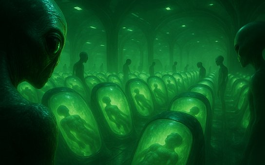 Außerirdischer, Labor, Sci-Fi, Inkubator