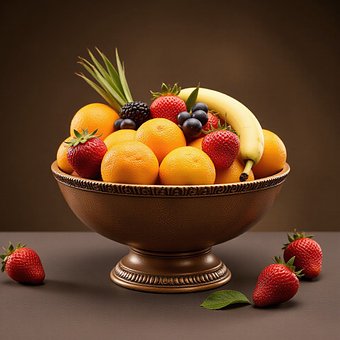 Frukt, Sitron, Tropisk, Banan, Sunn