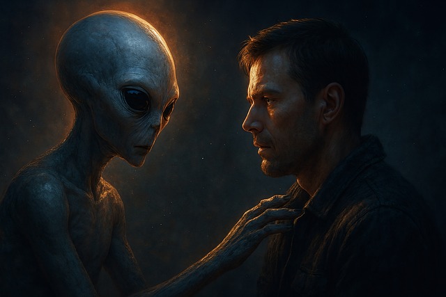 Free ai generated sci-fi fantasy illustration