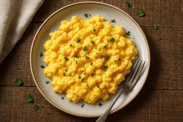 Free ai generated eggs breakfast illustration
