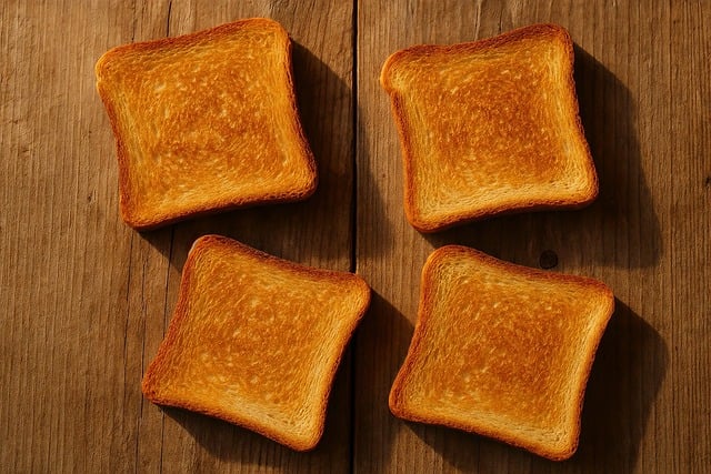 Free ai generated toast breakfast illustration