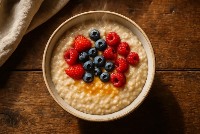 Free oatmeal breakfast oats illustration