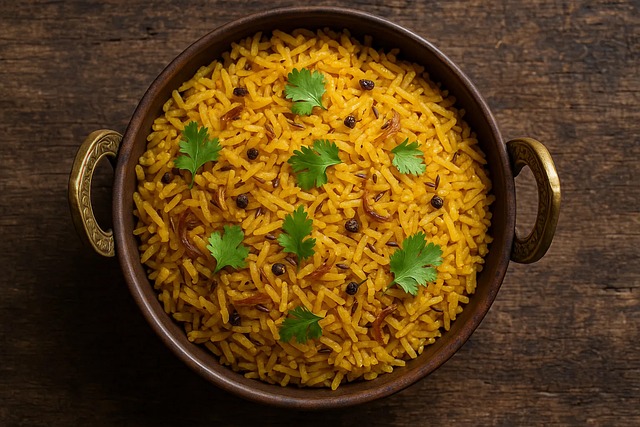 Free rice masala food illustration