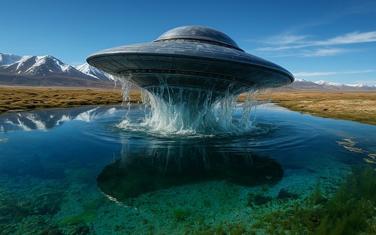 Ufo, Außerirdischer, Raumschiff