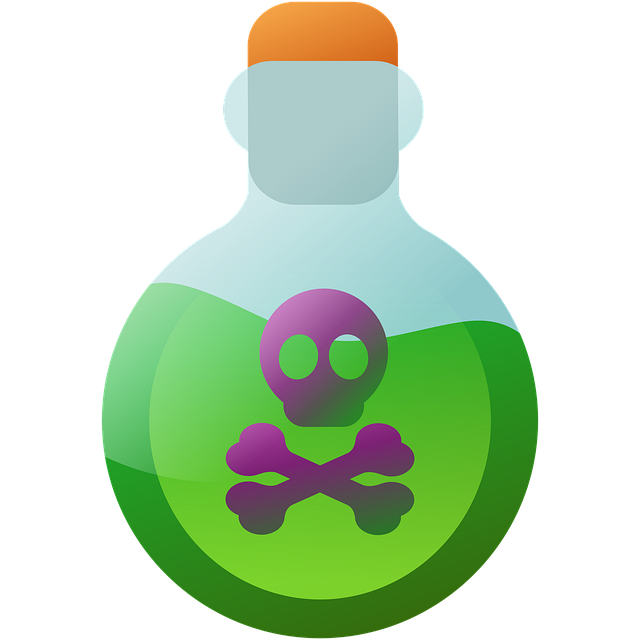 Free potion magic bottle illustration